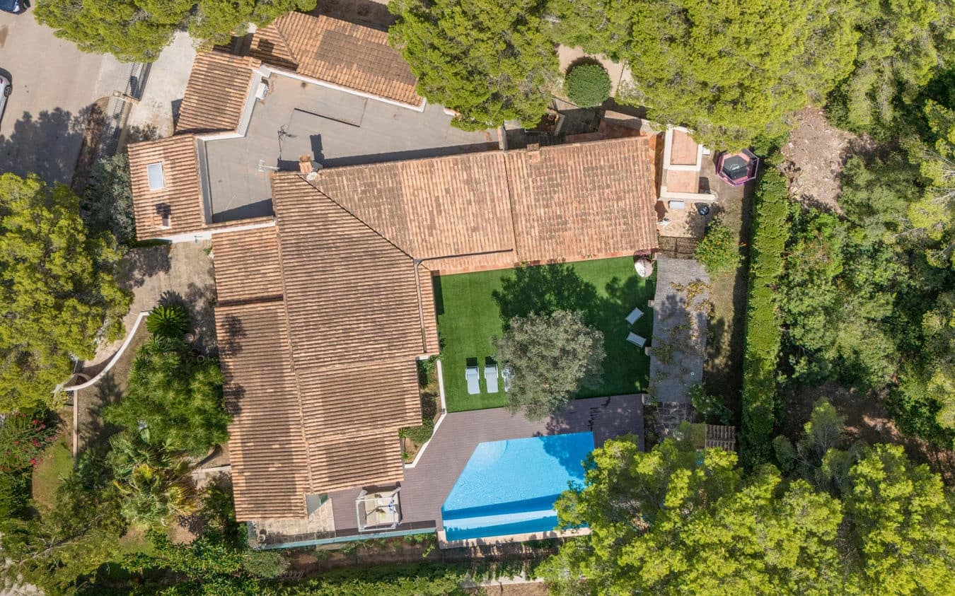 4 makuuhuone Huvila myytävänä paikassa Santa Ponsa mukana uima-altaan 
autotalli - 2 800 000 € (Ref: 9462655)