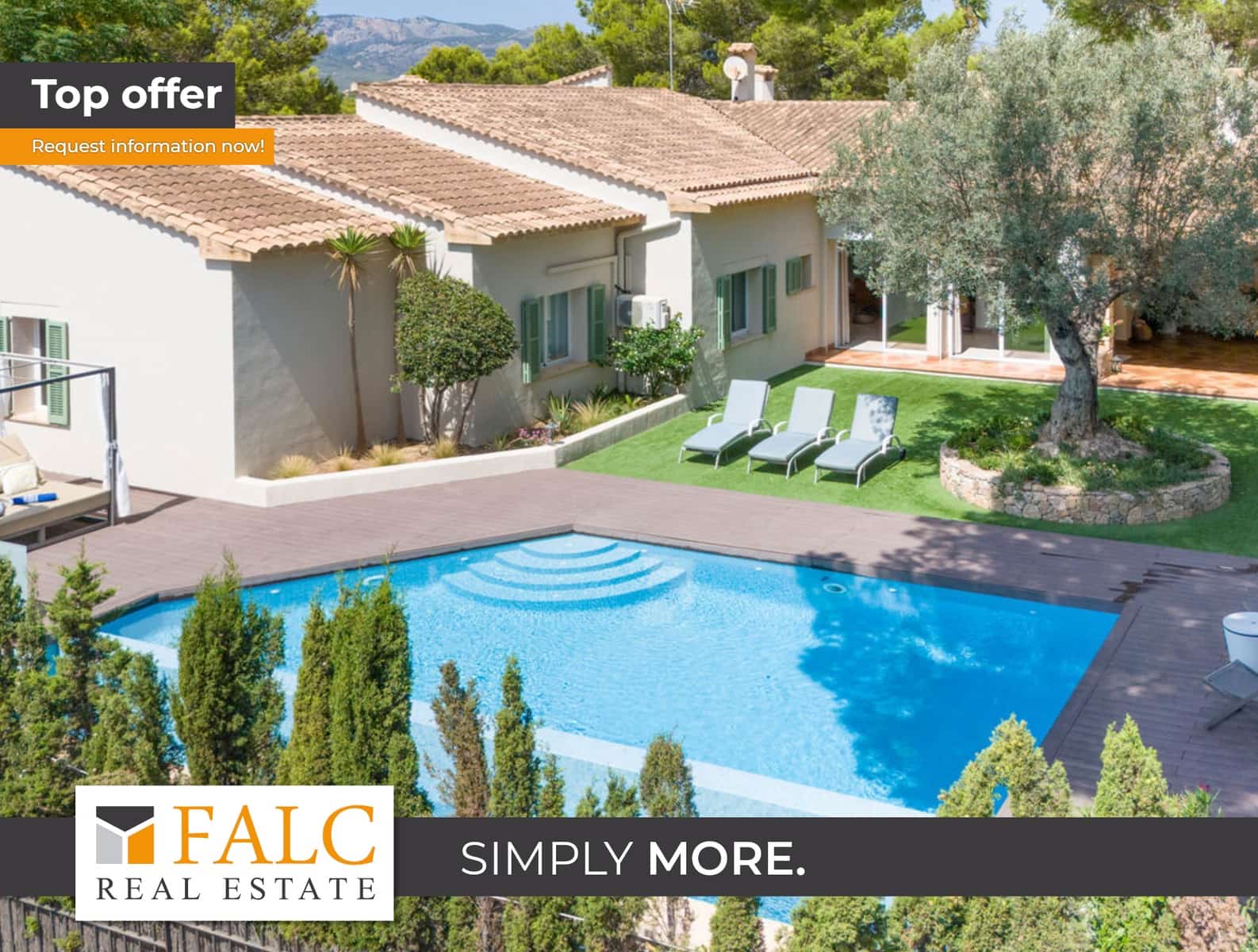 4 makuuhuone Huvila myytävänä paikassa Santa Ponsa mukana uima-altaan 
autotalli - 2 800 000 € (Ref: 9462655)