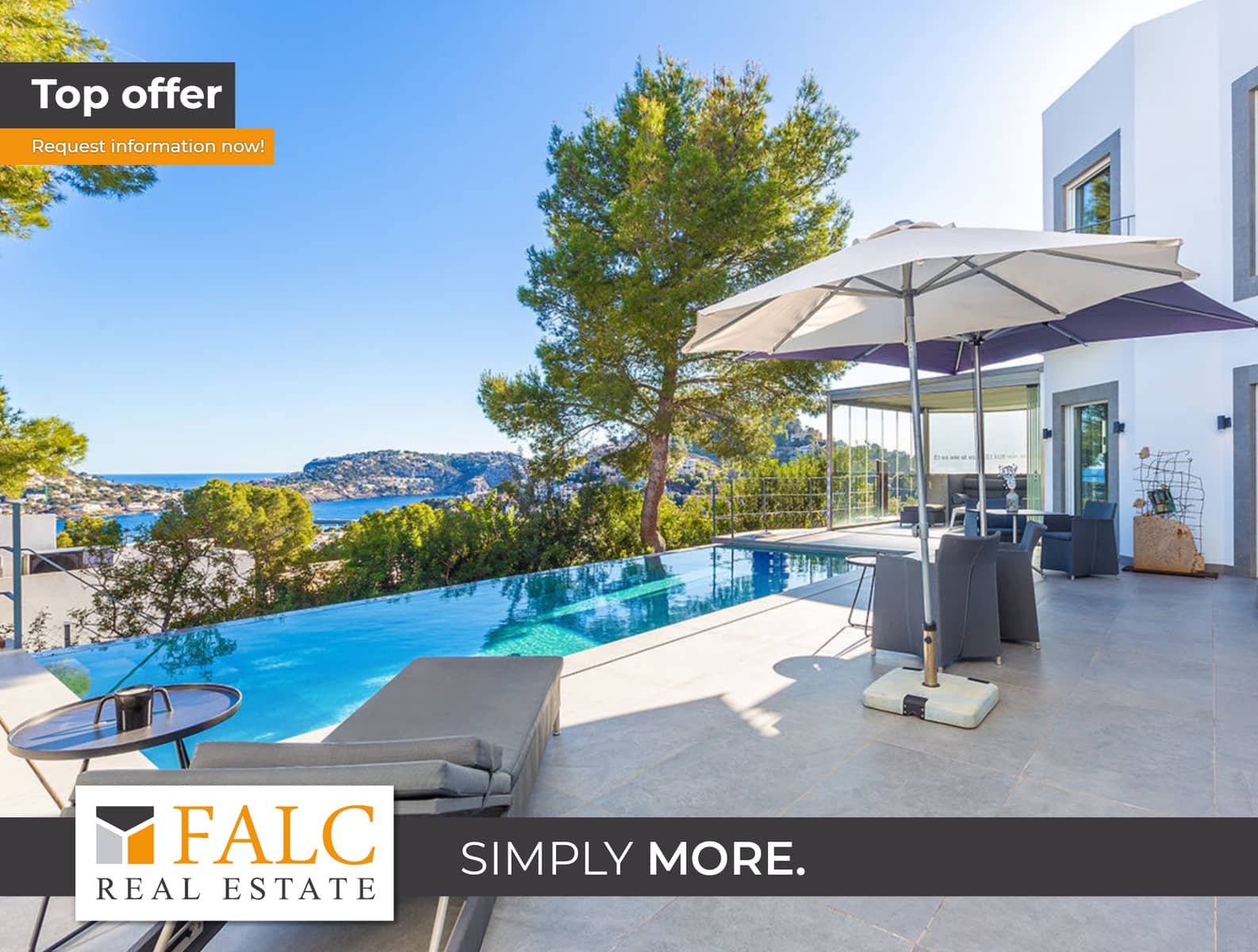 4 quarto Moradia para venda em Puerto de Andratx com piscina garagem - 5 200 000 € (Ref: 9462656)