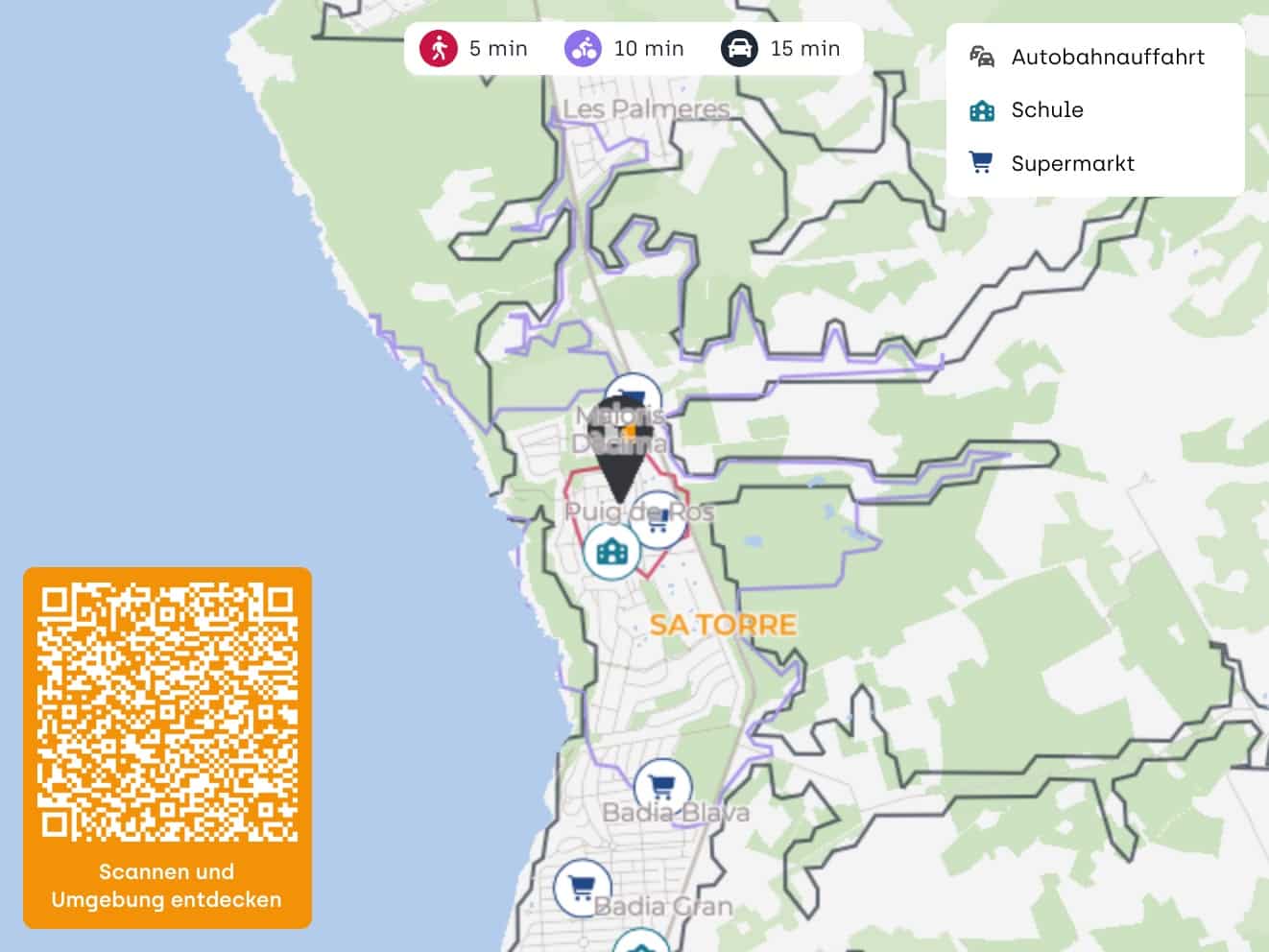 Casa de 3 habitaciones en Puig de Ros en venta con piscina garaje - 745.000 € (Ref: 9469901)