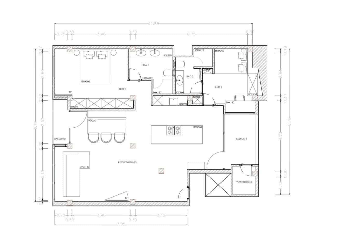 2 soveværelse Lejlighed til salg i Palma de Mallorca - € 980.000 (Ref: 9471493)