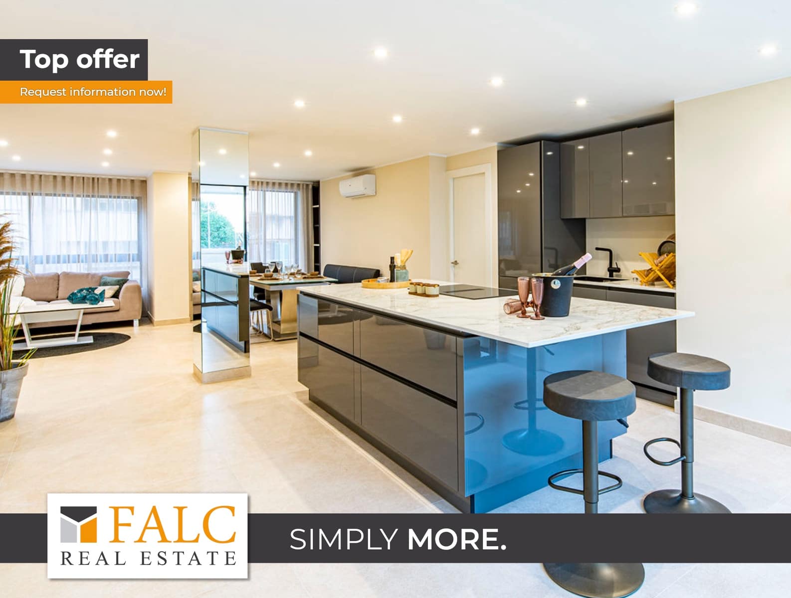 2 soveværelse Lejlighed til salg i Palma de Mallorca - € 980.000 (Ref: 9471493)