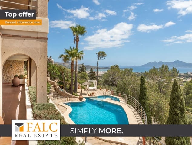 5 sypialnia Willa na sprzedaż w Pollensa / Pollença z basenem garażem - 3 500 000 € (Ref: 9473413)