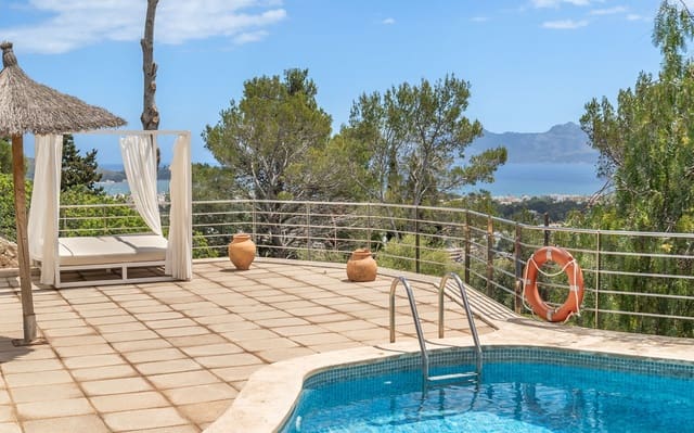 5 sypialnia Willa na sprzedaż w Pollensa / Pollença z basenem garażem - 3 500 000 € (Ref: 9473413)