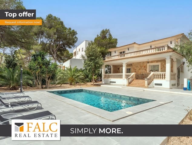 5 chambre Villa/Maison à vendre à Santa Ponsa, Calvià avec piscine garage - 2 520 000 € (Ref: 9473414)