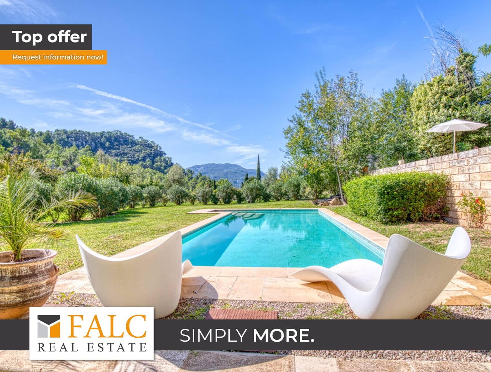 5 bedroom Finca/Country House for sale in Esporles with pool garage - € 1,900,000 (Ref: 9474380)