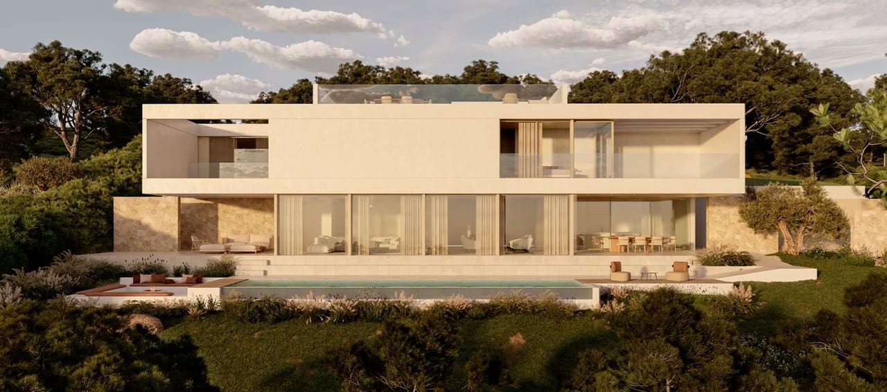 5 chambre Villa/Maison à vendre à Cala Vinyes / Cala Vinyas / Cala Vinas avec piscine garage - 5 500 000 € (Ref: 9476190)