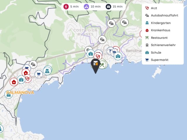 5 chambre Villa/Maison à vendre à Cala Vinyes / Cala Vinyas / Cala Viñas, Calvià avec piscine garage - 5 500 000 € (Ref: 9476190)