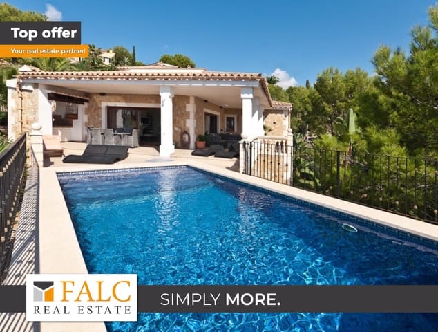 3 sovrum Villa till salu i Costa de la Calma, Calvià med pool - 2 650 000 € (Ref: 9478899)