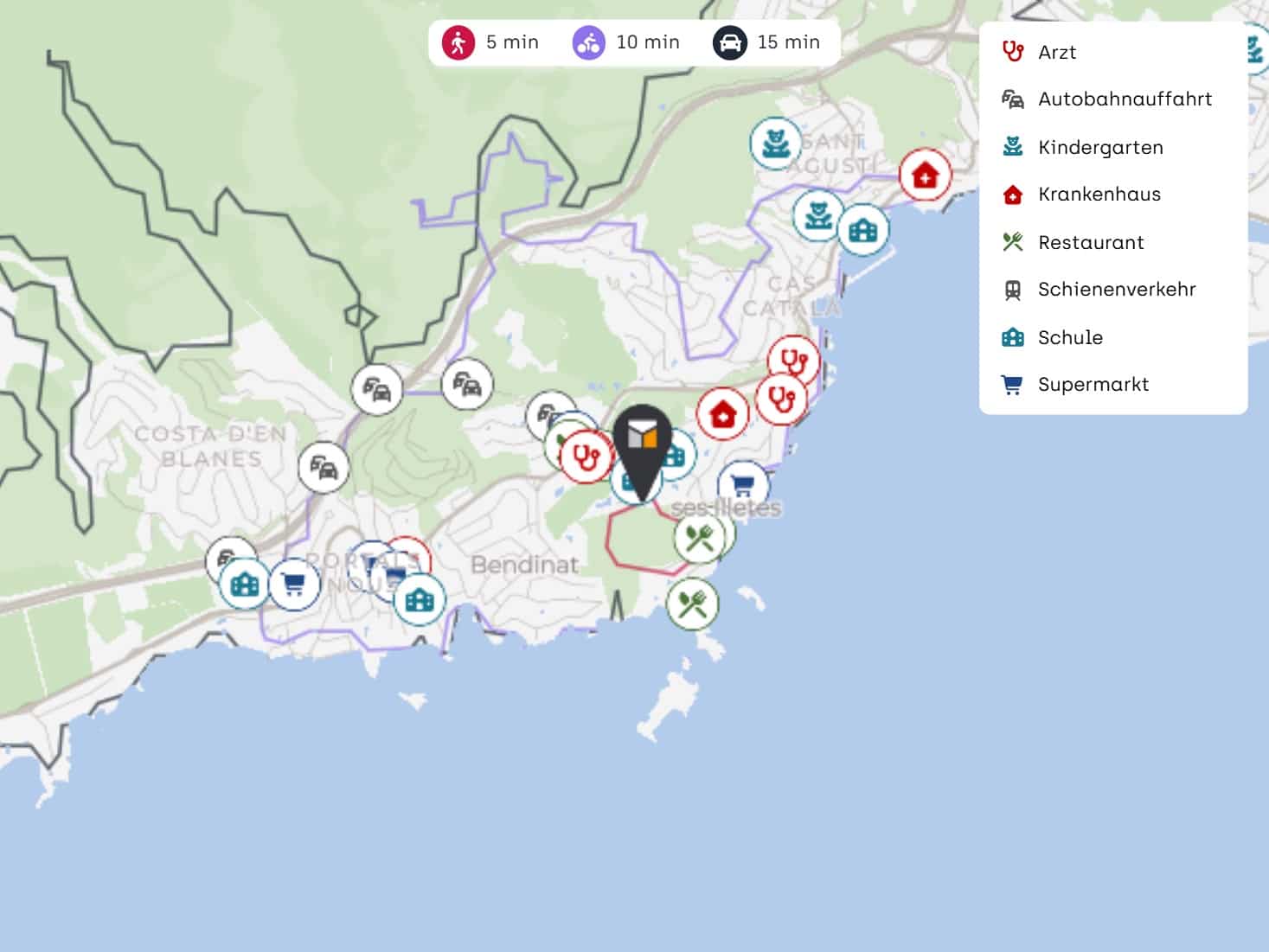 4 Zimmer Villa zu verkaufen in Santa Ponsa mit Pool Garage - 3.700.000 € (Ref: 9478900)