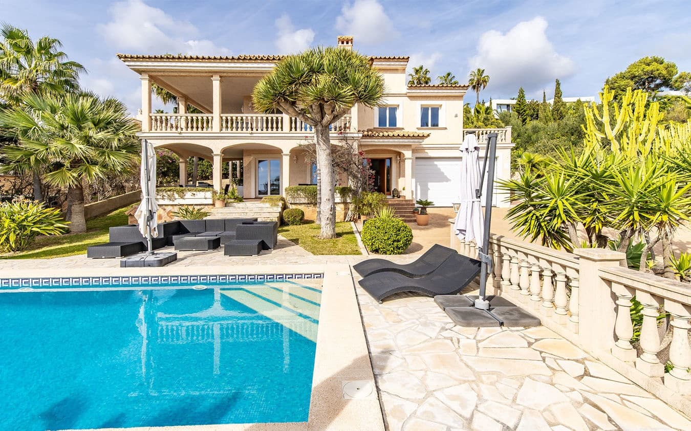 4 Zimmer Villa zu verkaufen in Santa Ponsa mit Pool Garage - 3.700.000 € (Ref: 9478900)