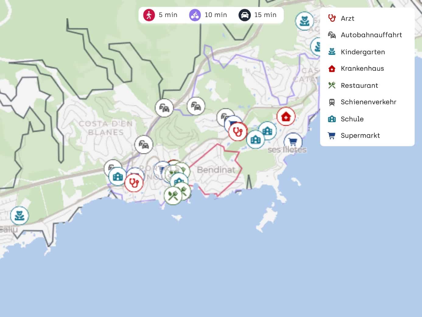 Grunde uden byggetilladelser til salg i Bendinat - € 3.100.000 (Ref: 9487978)