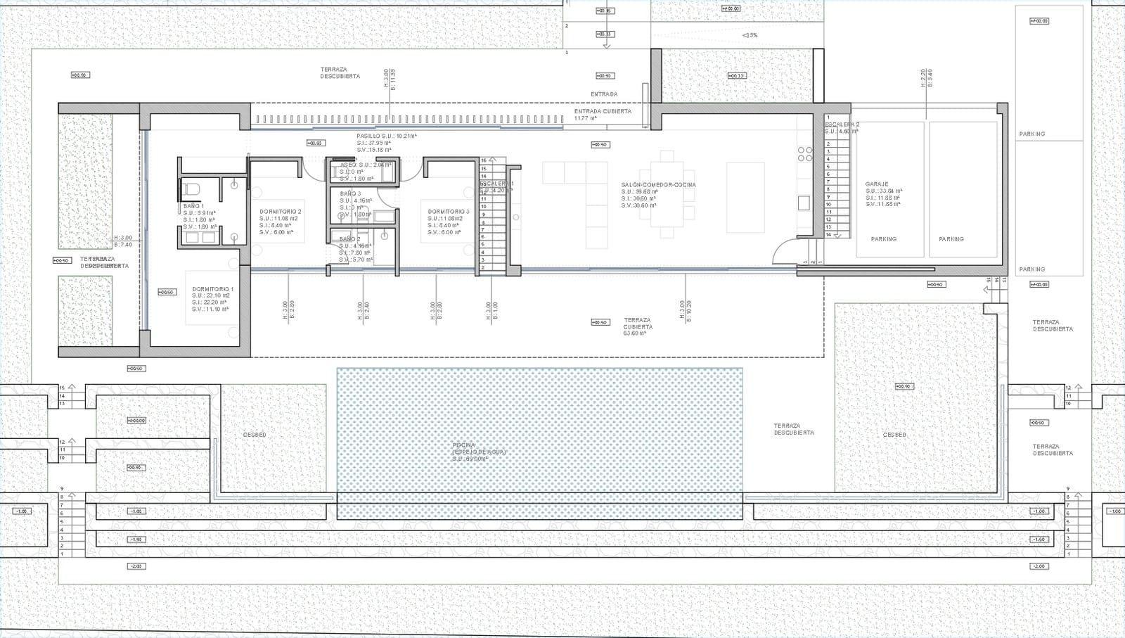 Bungalow de 3 habitaciones en Cala Millor en venta con piscina garaje - 1.650.000 € (Ref: 9488497)