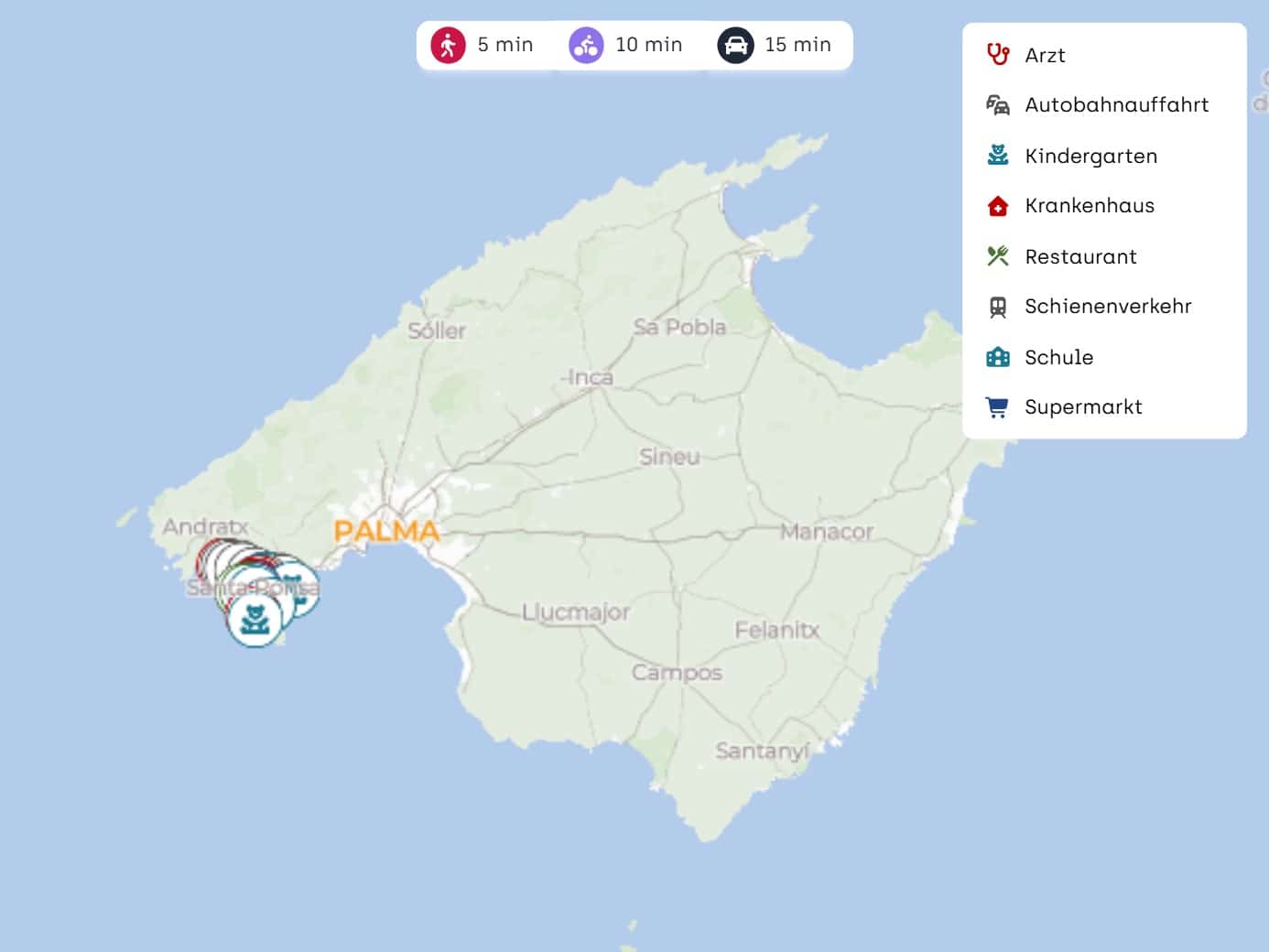 3 soveværelse Lejlighed til salg i Santa Ponsa med swimmingpool garage - € 695.000 (Ref: 9488519)