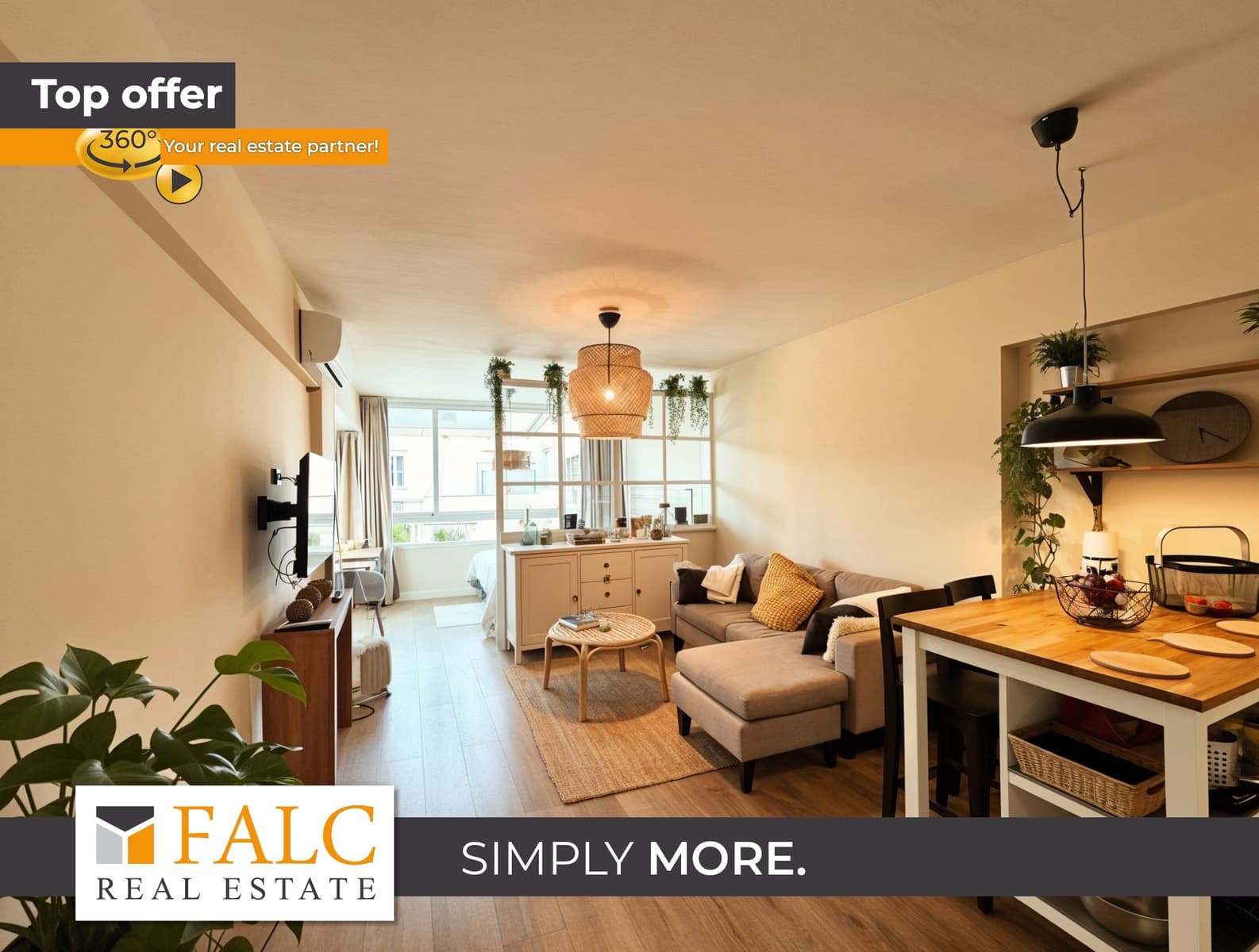 1 bedroom Apartment for sale in Costa de la Calma with pool - € 285,000 (Ref: 9496467)