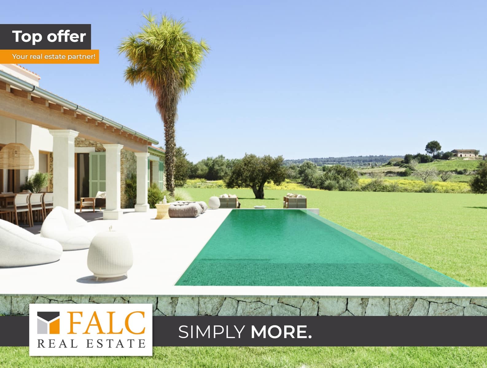 3 bedroom Finca/Country House for sale in Petra with pool garage - € 1,700,000 (Ref: 9500041)