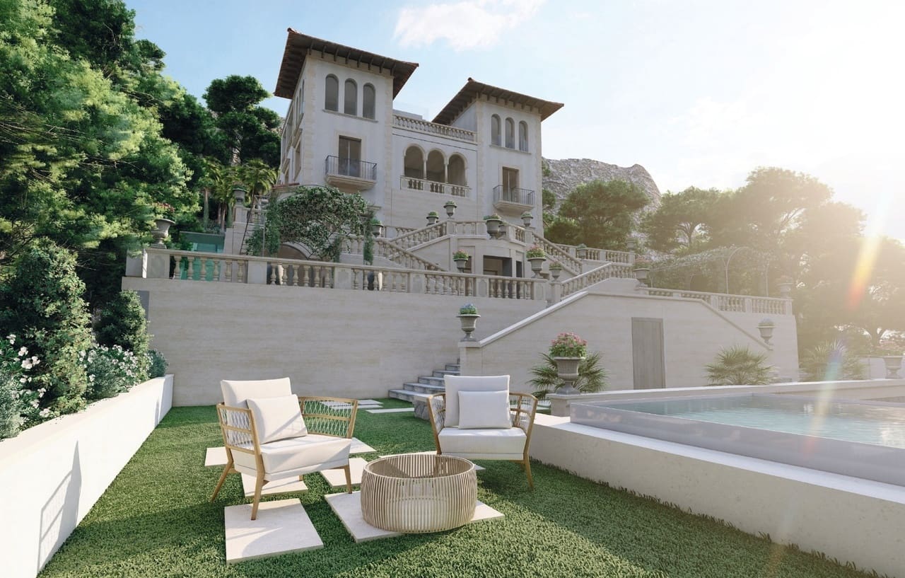 7 soverom Villa til salgs i Puerto de Andratx med svømmebasseng garasje - € 9 500 000 (Ref: 9500369)