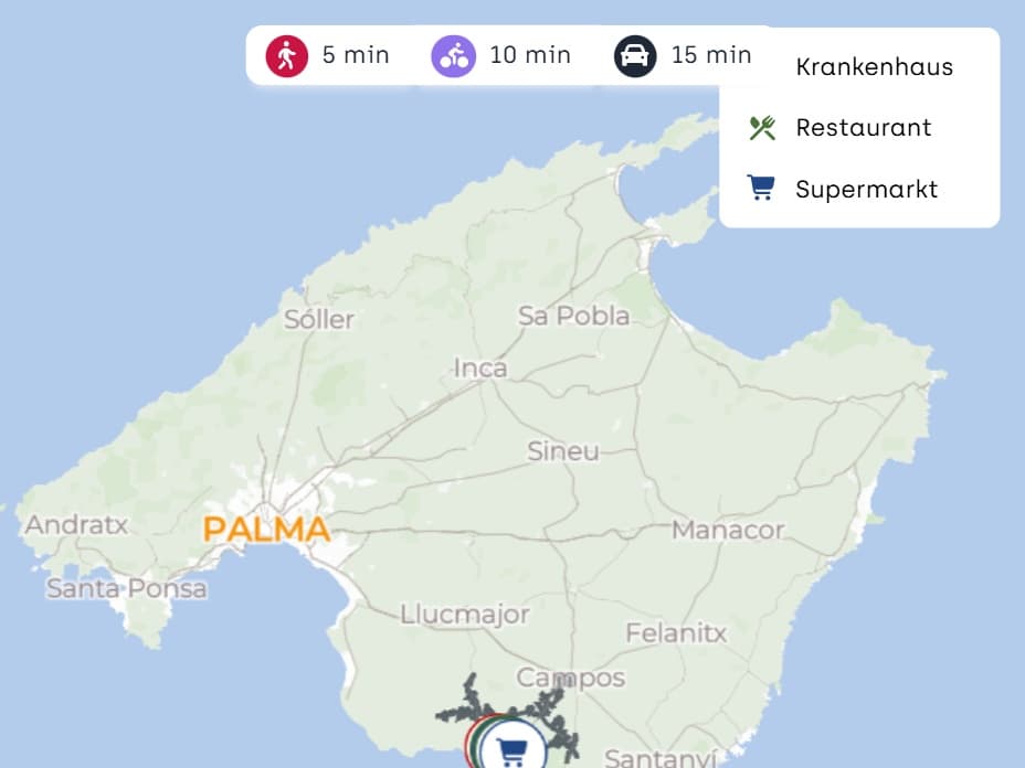 Ático de 3 habitaciones en Sa Rapita / La Rapita en venta con piscina garaje - 899.000 € (Ref: 9503396)