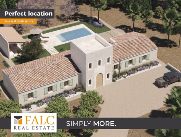 3 camera da letto Finca/Casa di Campagna in vendita in Campos con piscina garage - 3.500.000 € (Rif: 9503644)