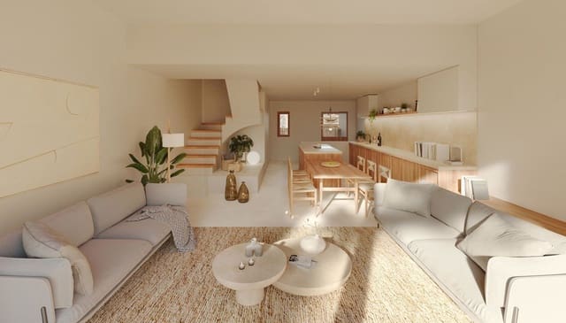 3 sypialnia Dom szeregowy na sprzedaż w Sencelles z basenem garażem - 615 000 € (Ref: 9504644)