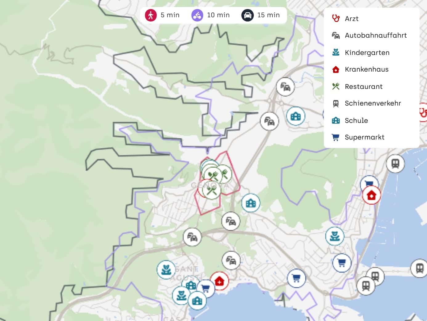 2 soverom Hus til salgs i Genova med svømmebasseng garasje - € 1 800 000 (Ref: 9504646)