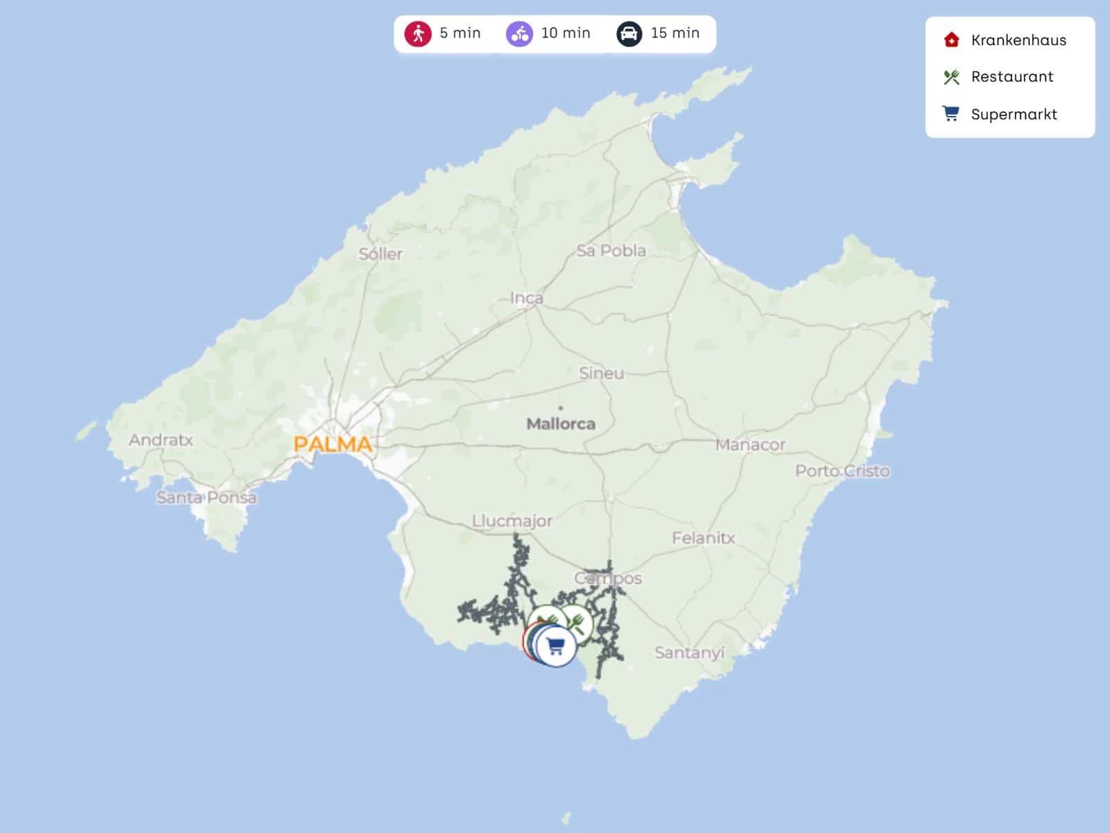 3 makuuhuone Huvila myytävänä paikassa Sa Rapita / La Rapita mukana uima-altaan - 745 000 € (Ref: 9510120)