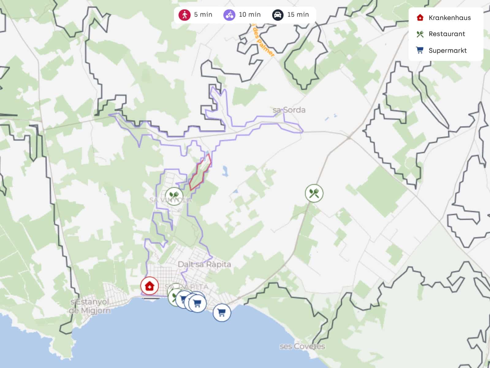 2 bedroom Villa for sale in Sa Rapita / La Rapita with pool - € 695,000 (Ref: 9510122)