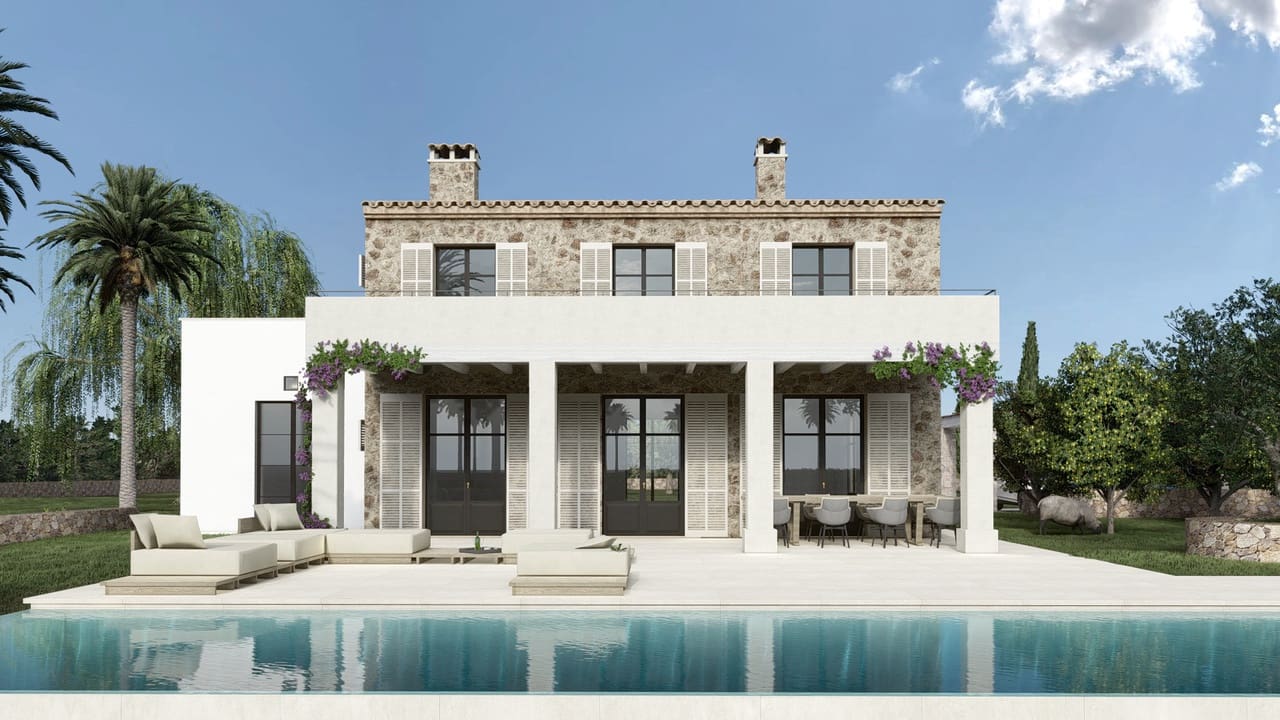 4 quarto Quinta/Casa Rural para venda em Santanyi com piscina garagem - 2 950 000 € (Ref: 9510125)