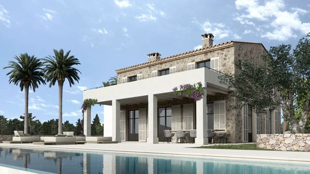 4 quarto Quinta/Casa Rural para venda em Santanyí com piscina garagem - 2 950 000 € (Ref: 9510125)