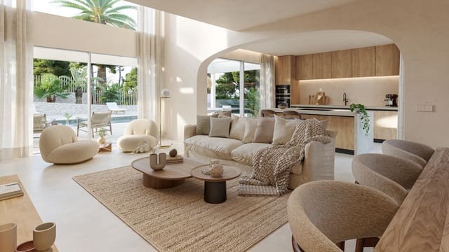 4 Zimmer Villa zu verkaufen in Santa Ponsa, Calvià mit Pool Garage - 2.950.000 € (Ref: 9516482)