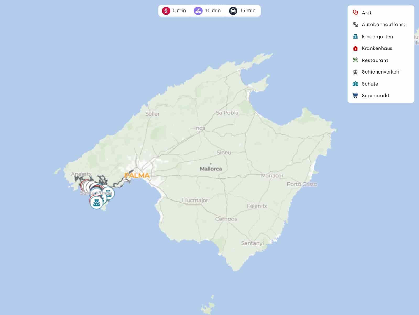 4 Zimmer Villa zu verkaufen in Santa Ponsa mit Pool Garage - 2.950.000 € (Ref: 9516482)