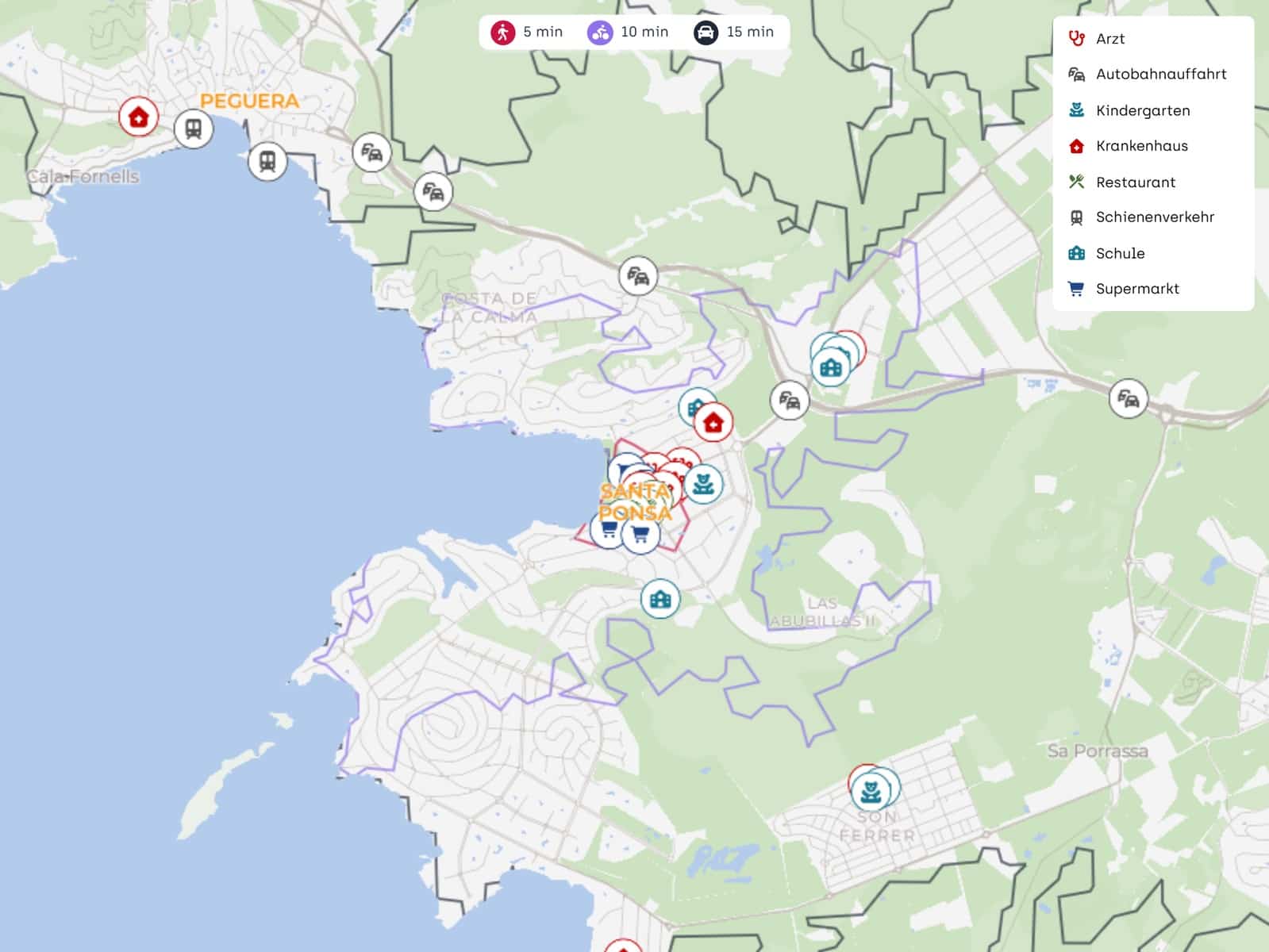 4 Zimmer Villa zu verkaufen in Santa Ponsa mit Pool Garage - 2.950.000 € (Ref: 9516482)