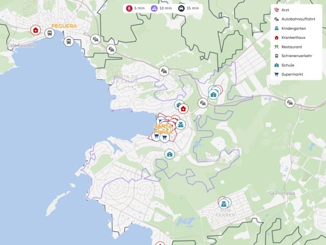 4 Zimmer Villa zu verkaufen in Santa Ponsa, Calvià mit Pool Garage - 2.950.000 € (Ref: 9516482)