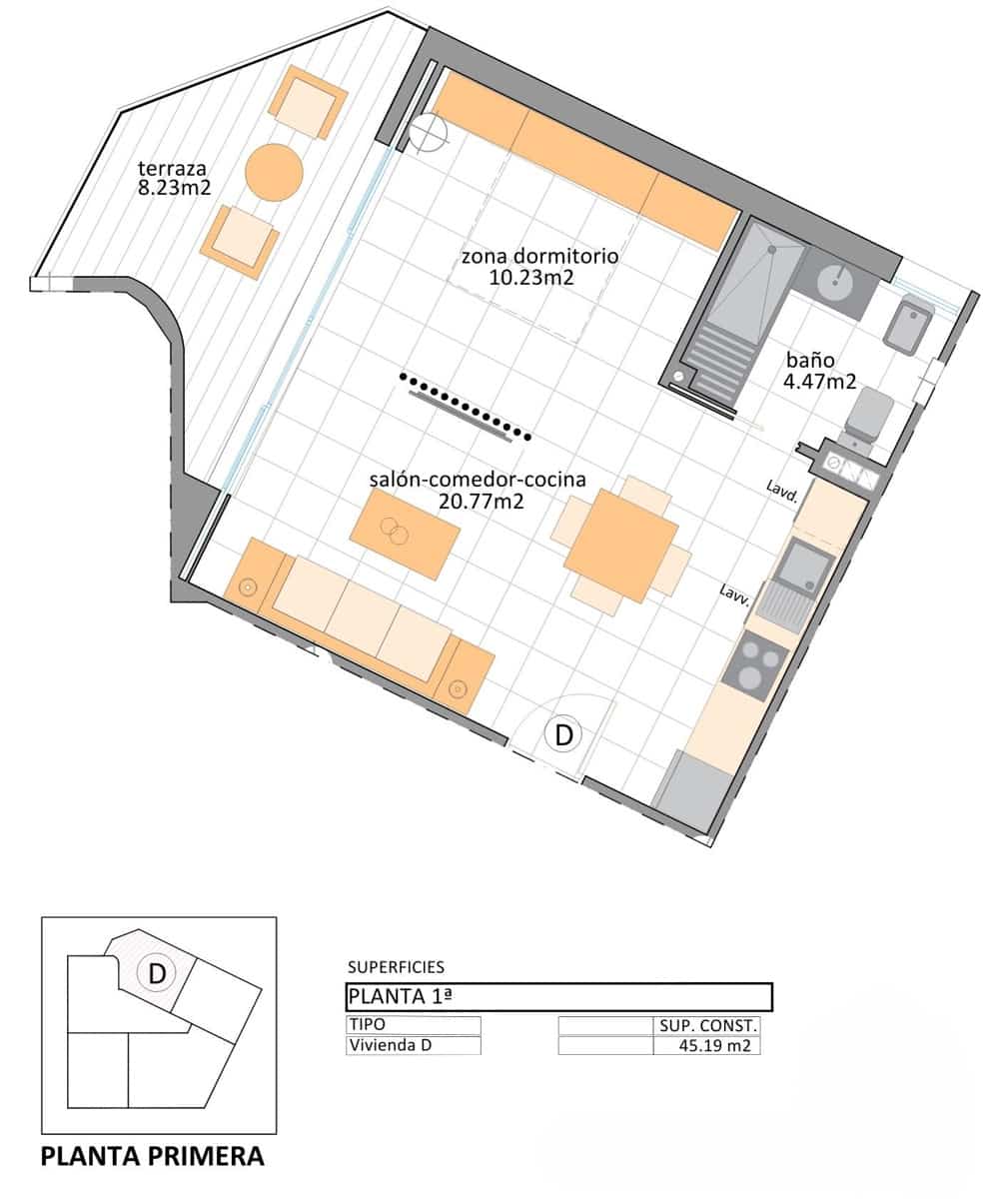 1 bedroom Apartment for sale in San Pedro del Pinatar with pool - € 129,900 (Ref: 9519400)