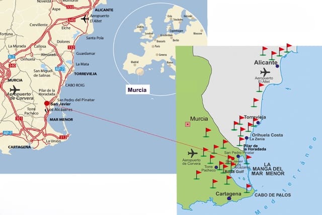 3 bedroom Villa for sale in Ciudad, San Javier with pool garage - € 329,900 (Ref: 9521130)