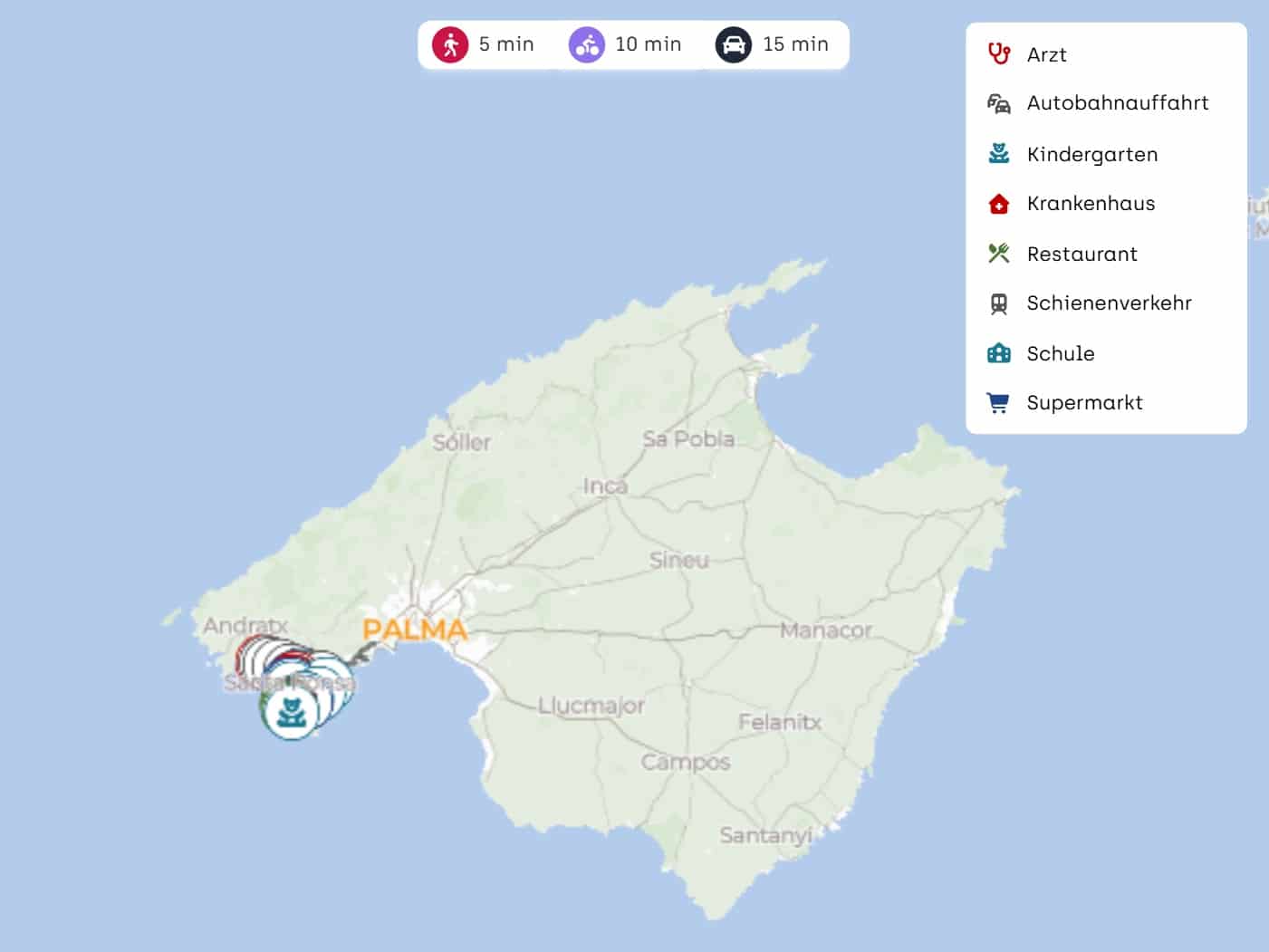 2 bedroom Apartment for sale in El Toro / Port Adriano with garage - € 945,000 (Ref: 9521411)