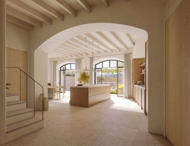 3 chambre Maison de Ville à vendre à Santa María del Camí avec piscine garage - 2 450 000 € (Ref: 9521473)