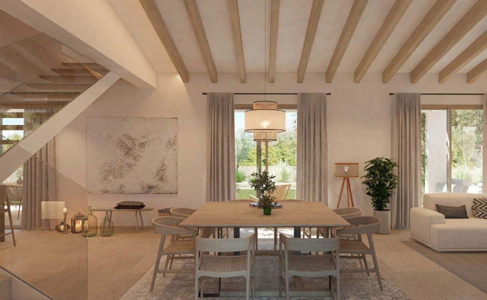 4 sypialnia Finka/Dom wiejski na sprzedaż w L'Horta / S'Horta z basenem garażem - 2 500 000 € (Ref: 9521780)