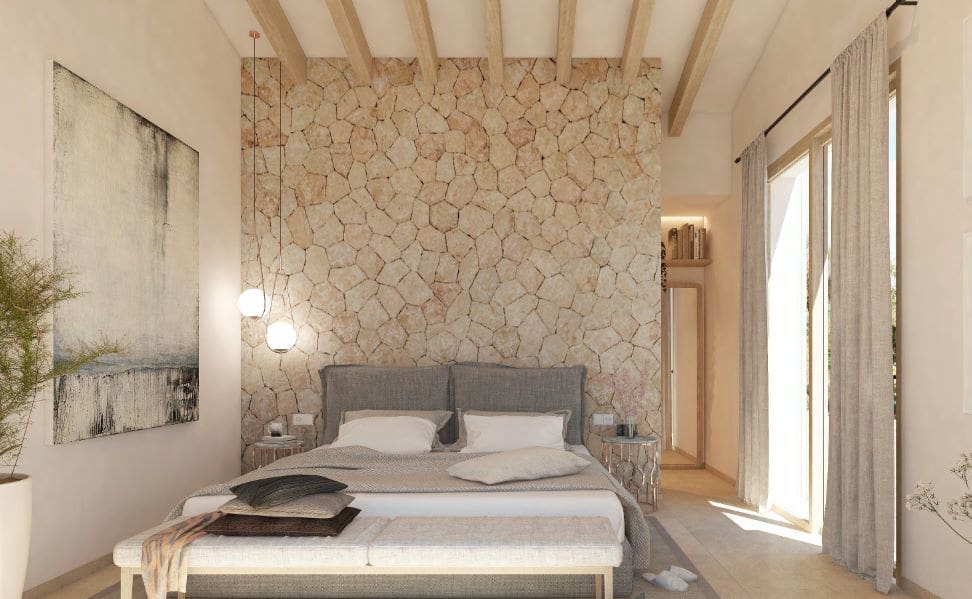 4 sypialnia Finka/Dom wiejski na sprzedaż w L'Horta / S'Horta z basenem garażem - 2 500 000 € (Ref: 9521780)