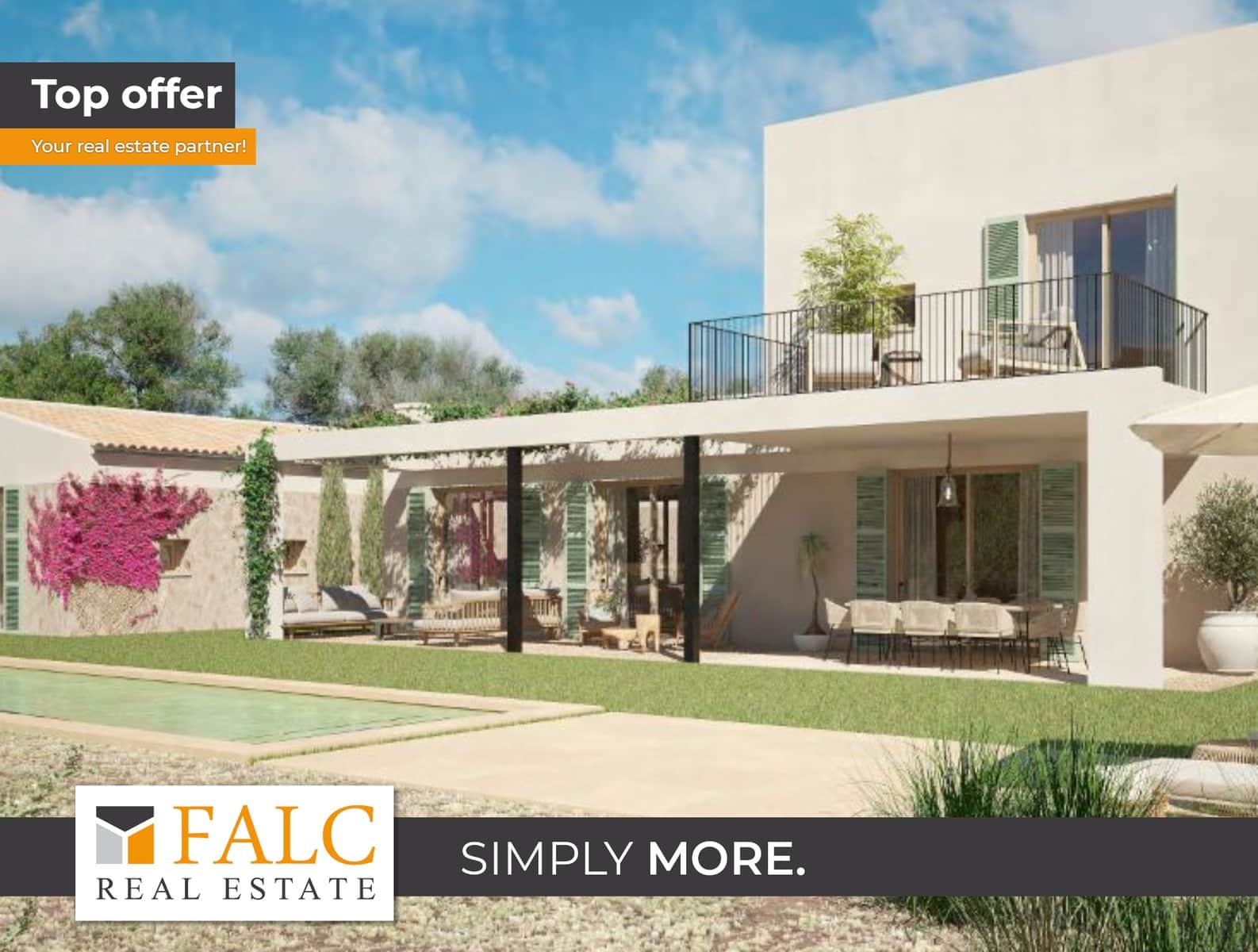 4 sypialnia Finka/Dom wiejski na sprzedaż w L'Horta / S'Horta z basenem garażem - 2 500 000 € (Ref: 9521780)