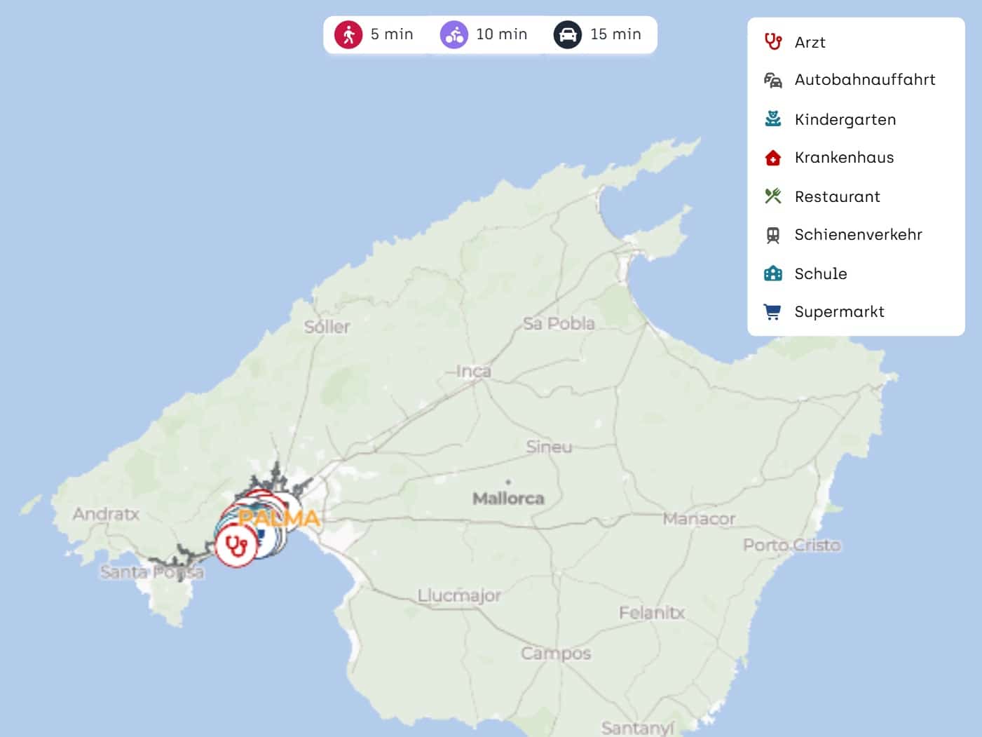 4 soverom Penthouse til salgs i Palma de Mallorca med svømmebasseng garasje - € 1 950 000 (Ref: 9521783)