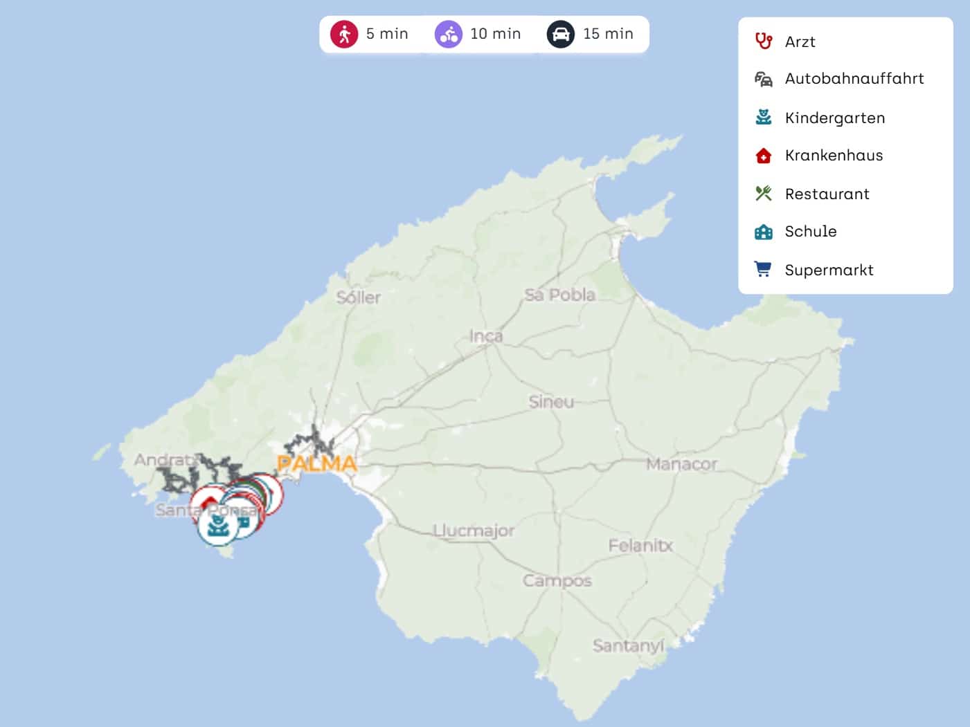 5 chambre Villa/Maison à vendre à Palmanova avec piscine garage - 1 750 000 € (Ref: 9521784)