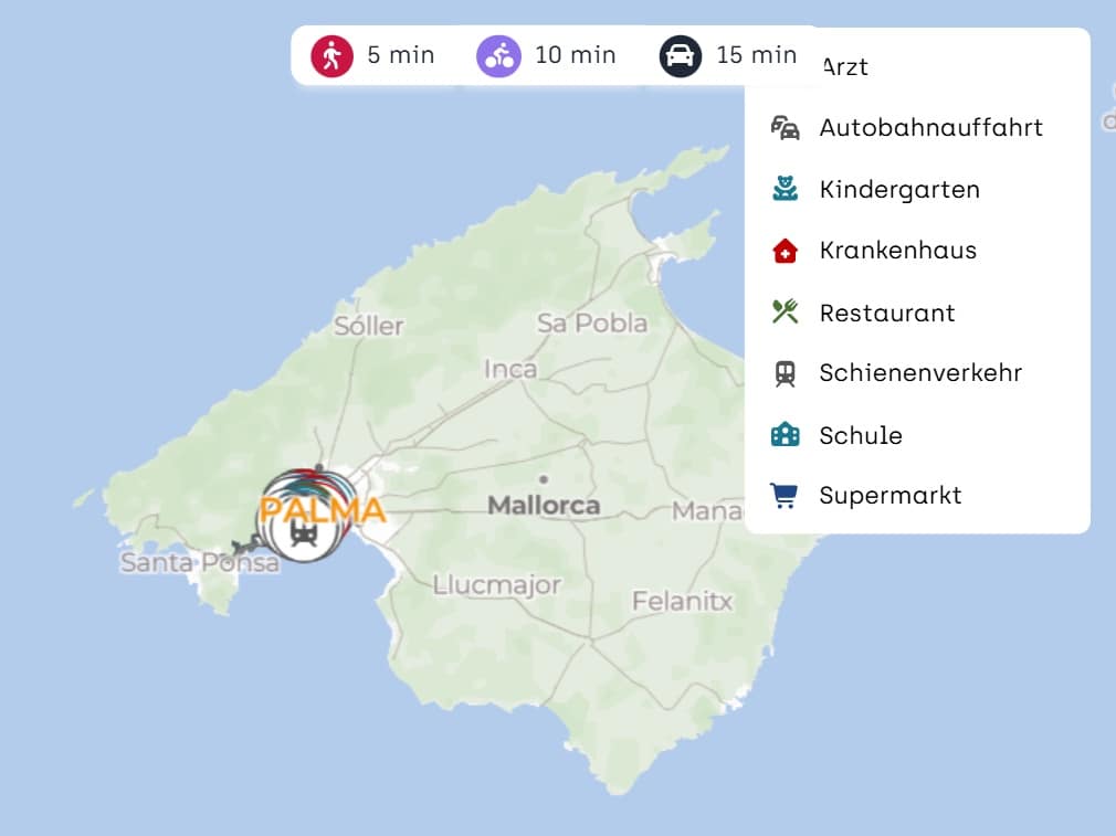 6 sypialnia Willa na sprzedaż w Palma de Mallorca z basenem garażem - 5 500 000 € (Ref: 9522844)