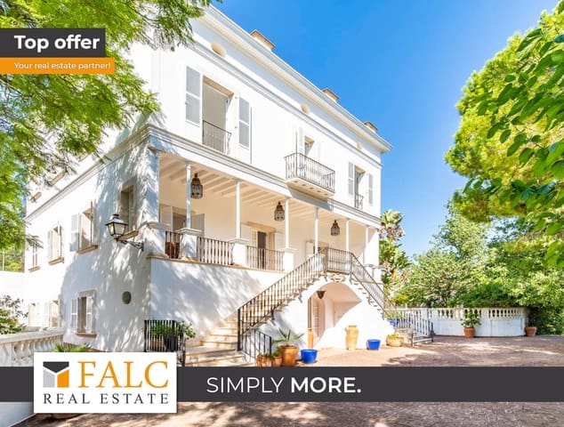 6 sypialnia Willa na sprzedaż w El Terreno, Palma de Mallorca z basenem garażem - 5 500 000 € (Ref: 9522844)