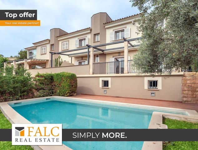 4 soverom Kjedet enebolig til salgs i Son Xigala, Palma de Mallorca med svømmebasseng garasje - € 1 290 000 (Ref: 9525577)