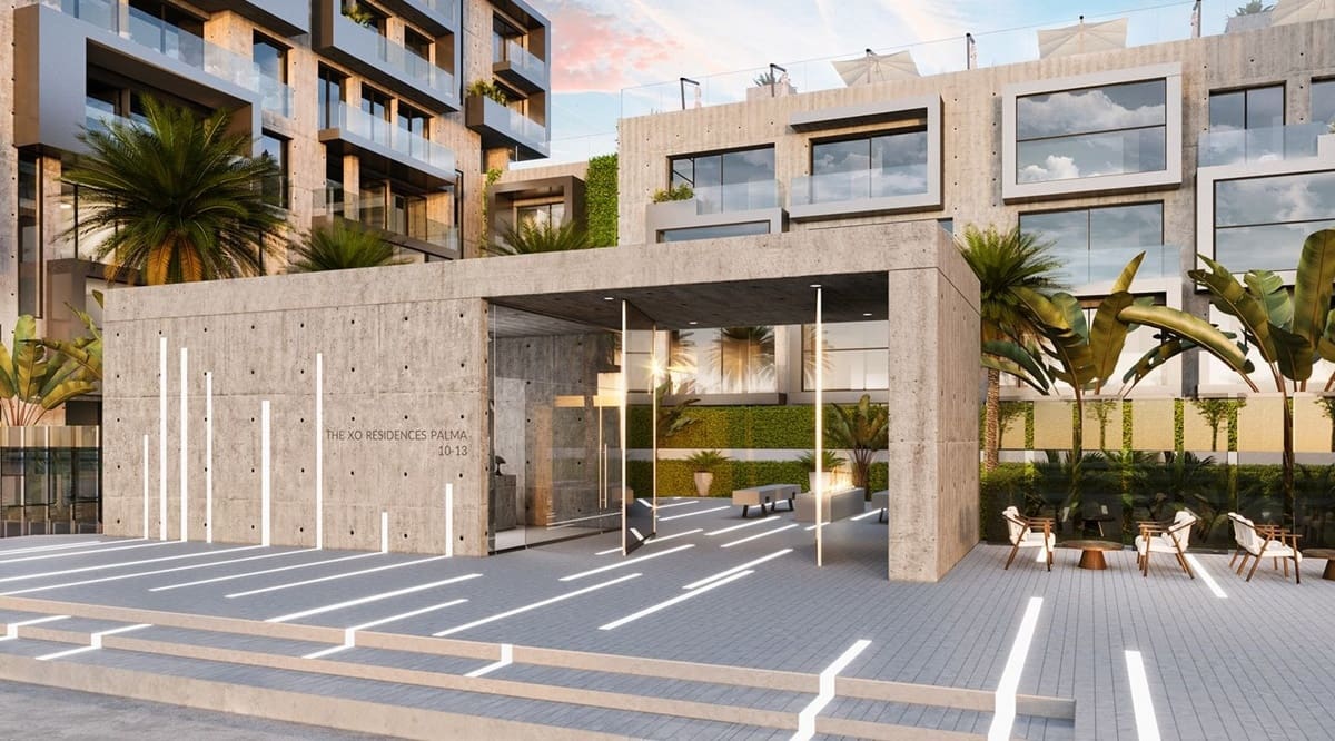 2 sypialnia Apartament na sprzedaż w Palma de Mallorca z basenem garażem - 1 250 000 € (Ref: 9528122)