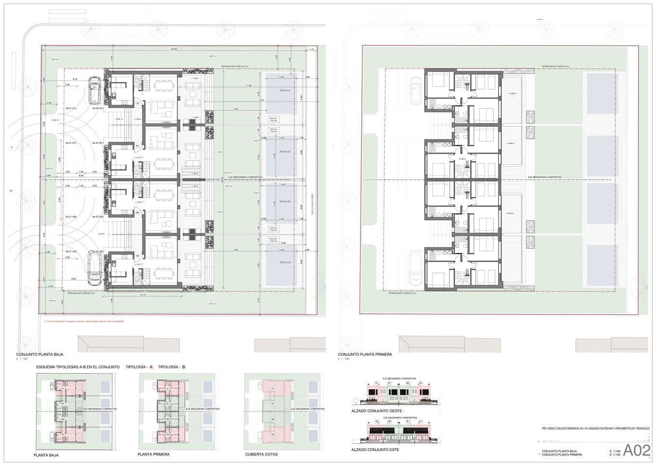 3 soveværelse Rækkehus til salg i Puerto de Alcudia med swimmingpool garage - € 745.000 (Ref: 9528123)