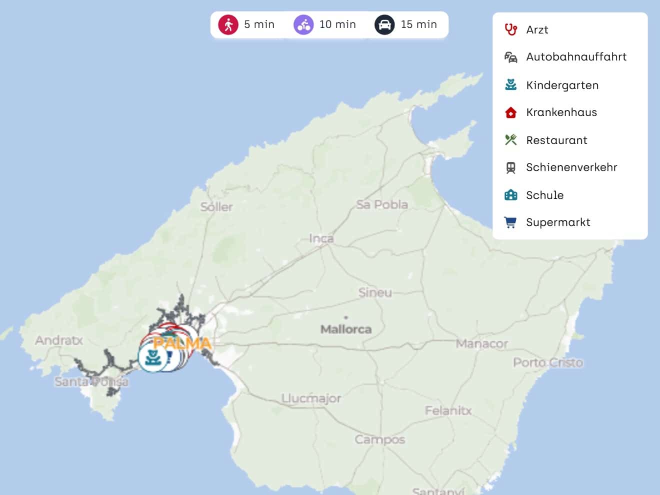 2 sypialnia Apartament na sprzedaż w Palma de Mallorca z garażem - 850 000 € (Ref: 9528124)