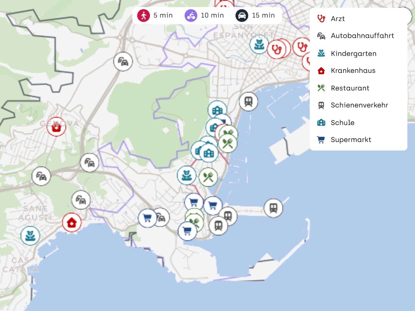 2 sypialnia Apartament na sprzedaż w Palma de Mallorca z garażem - 850 000 € (Ref: 9528124)