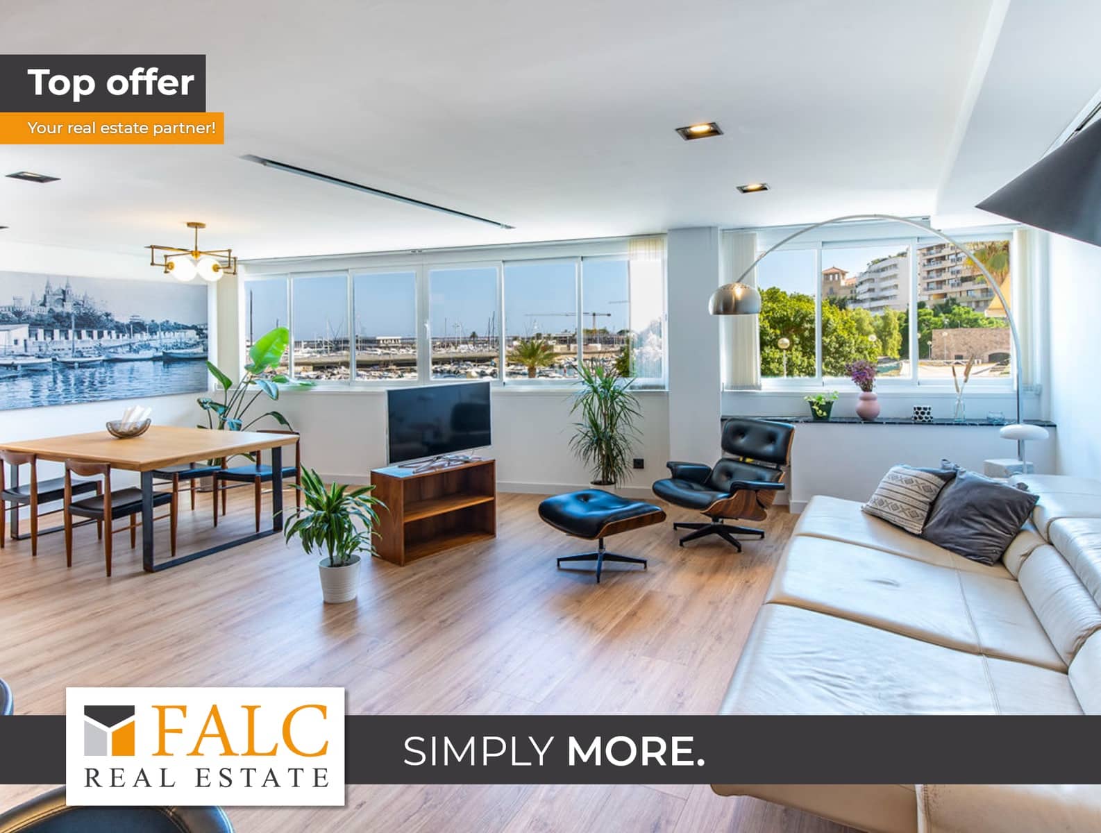 2 sypialnia Apartament na sprzedaż w Palma de Mallorca z garażem - 850 000 € (Ref: 9528124)